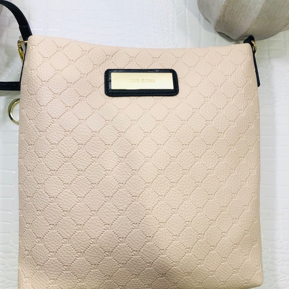 Dusty pink cross / shoulder bag. Medium size. - Picture 2 of 7